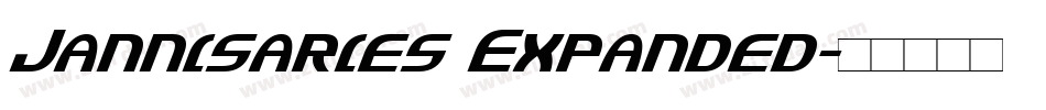 Jannisaries Expanded字体转换
